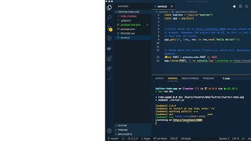 How to setup a Hello World Express Server