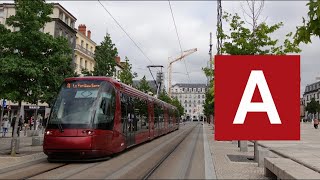 Translohr STE 4 N°3 - Ligne Tram A entre Collège A. Camus et Les Vergnes - Réseau T2C - Clermont-Frd screenshot 5
