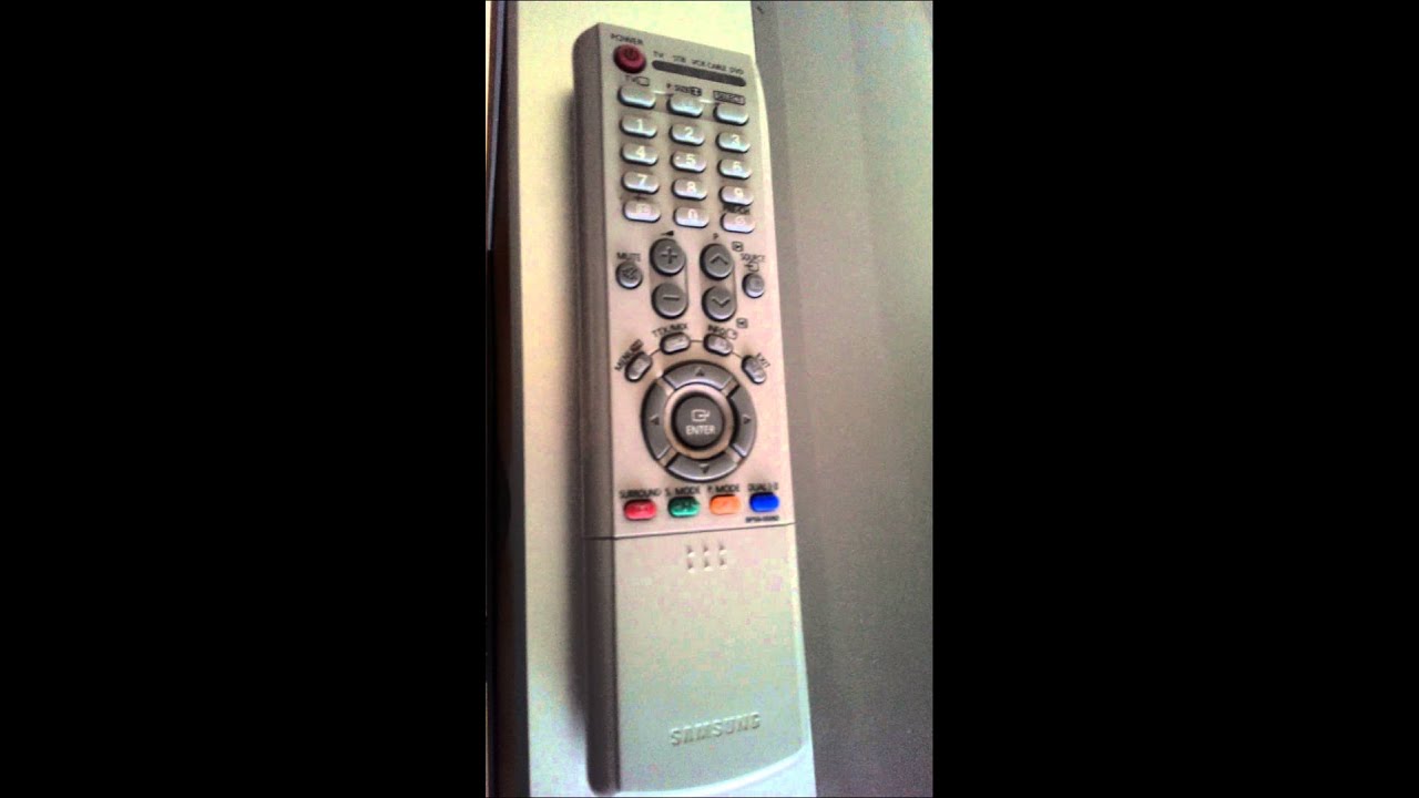 Samsung SP42Q2HL Projection Television YouTube