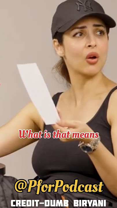Malaika arora asked her son's body count 🤔 #podcast #malaikaarora #arhaankhan #dumbiryani
