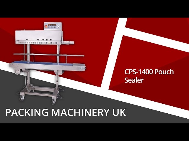 Continuous Band Sealer | Sealing Stand-Up Pouches | CPS-1400