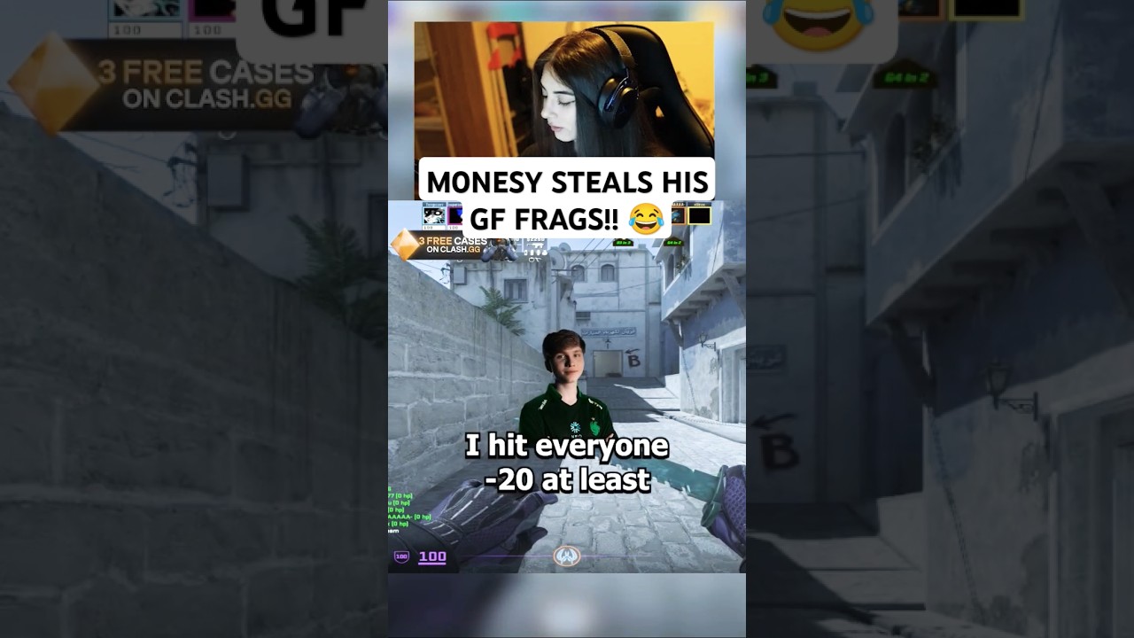 M0NESY STEALS HIS GF FRAGS!! 😂