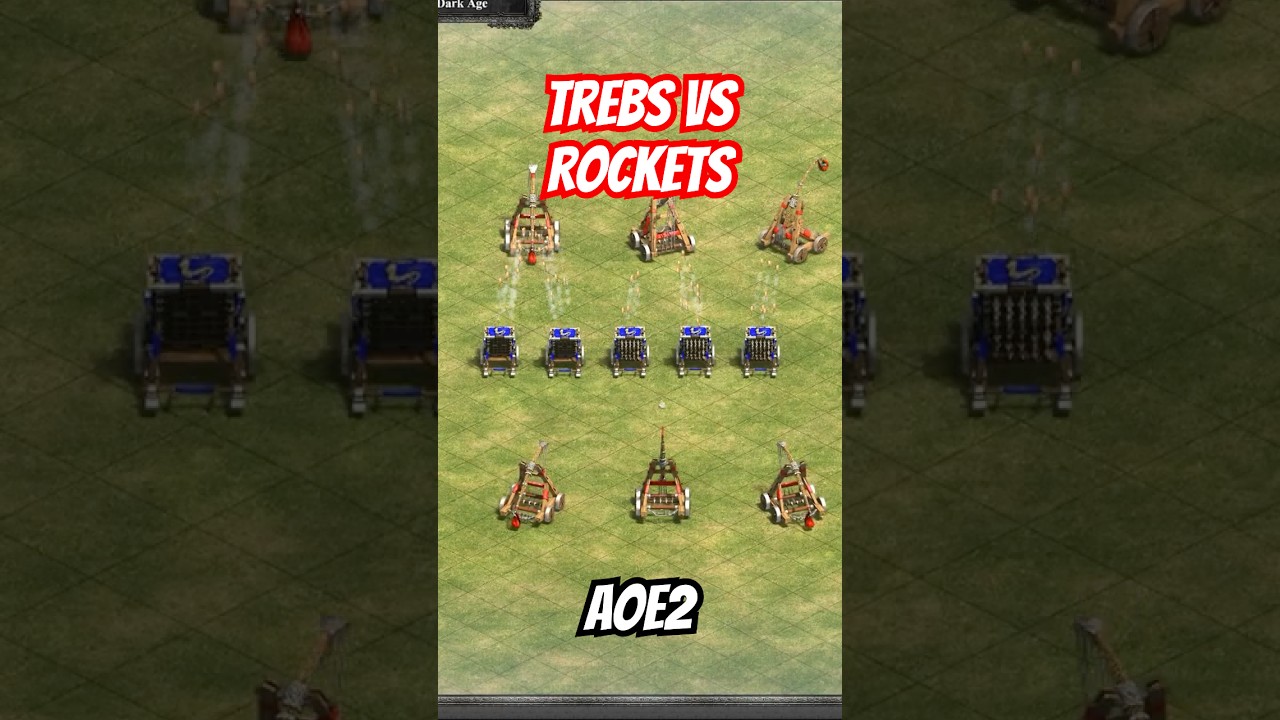 Medieval Rockets vs Trebuchets 