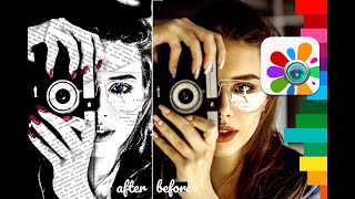 New editing idea with Sketch Filter at Photo Studio | How to Edit Portrait | Photo Editor | TUTORIAL screenshot 5