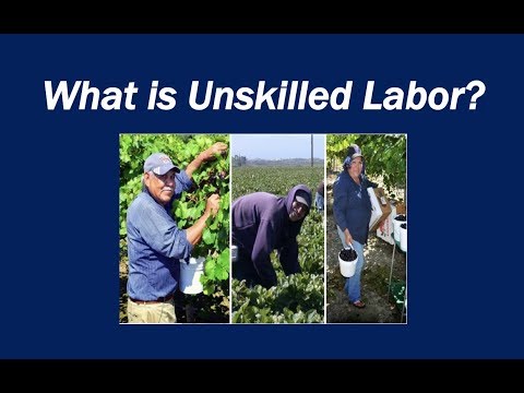 Video: Ce este un muncitor necalificat?