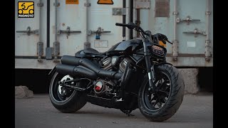 Harley Davidson #SportsterS Custom 240 modified | PROMO