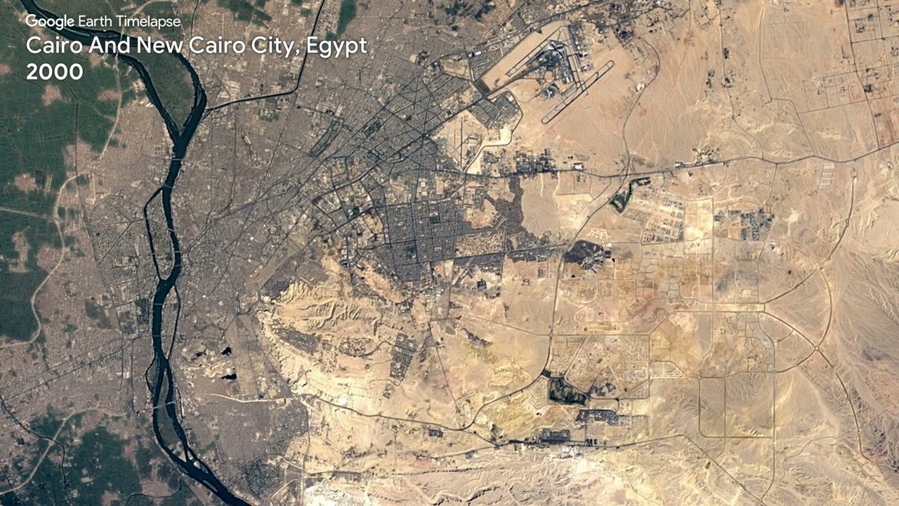 Cairo And New Cairo City Egypt Earth Timelapse YouTube 
