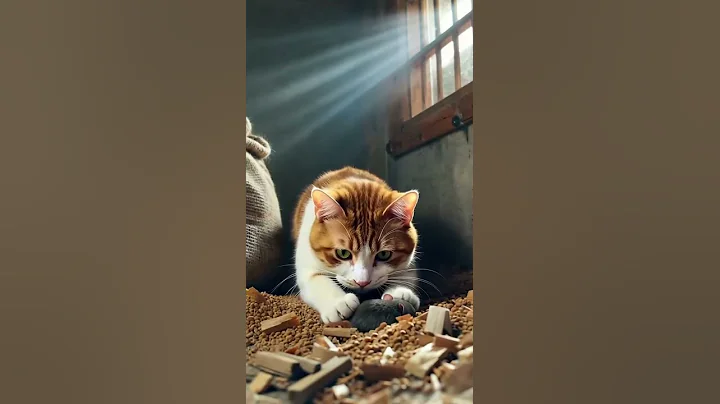 Epic Cat vs Mouse Battle 🐾 Real-Life Tom and Jerry#funnyanimals #cutepets #tomandjerry