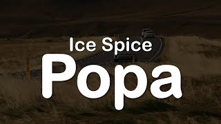 Ice E - Popa Clean Lyrics