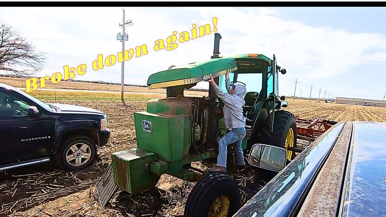 Massive Hydraulic Leak on John Deere 4840! YouTube