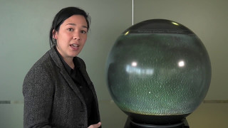 High Dimensional Data Visualisation on Spherical Displays