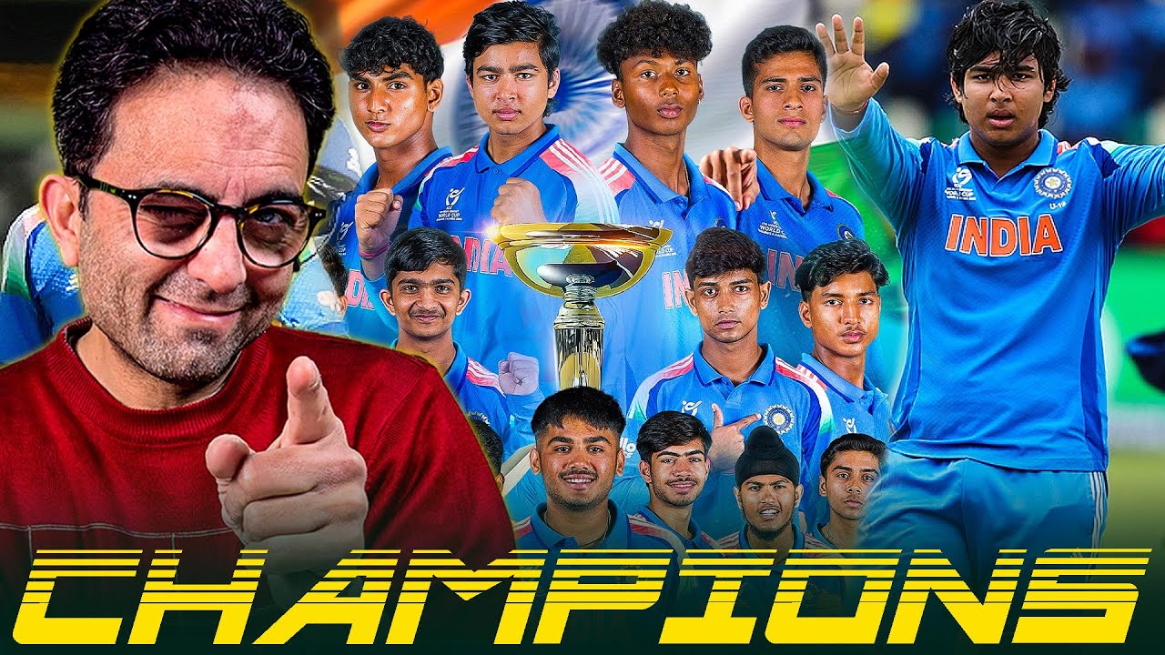 India U19 Won The U19 World Cup 2026 🇮🇳🏆