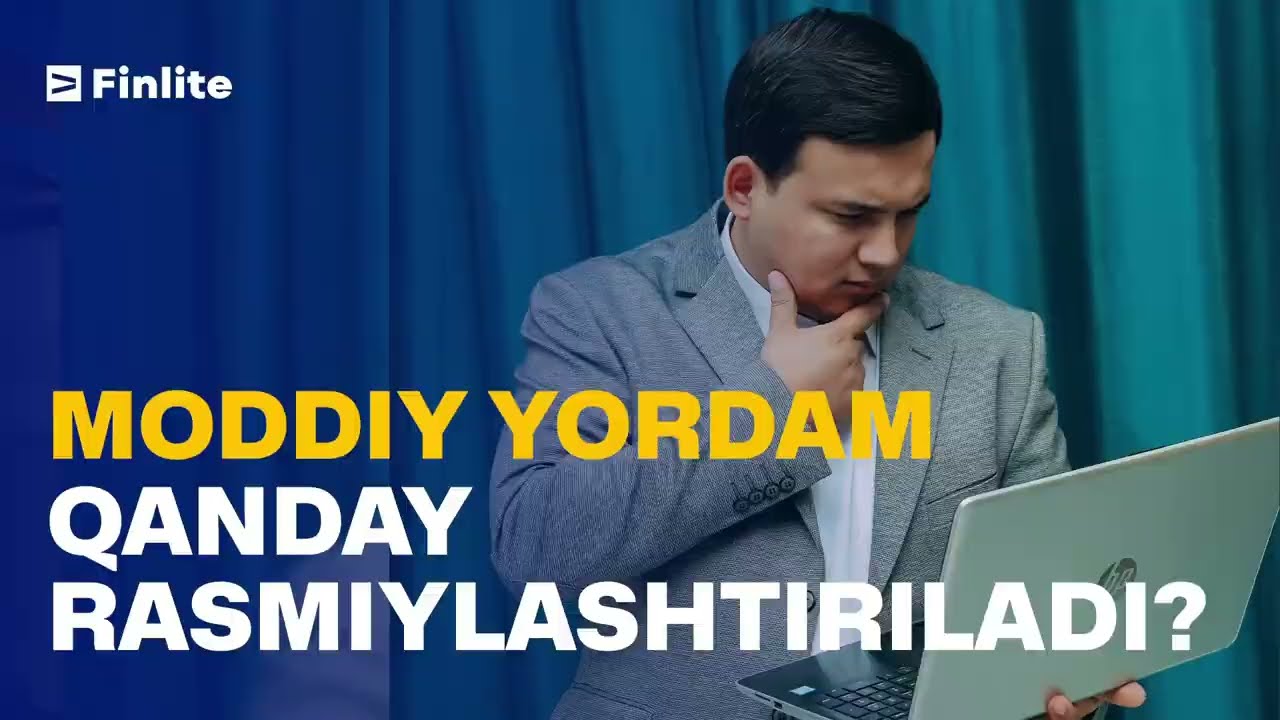 Moddiy yordam qanday rasmiylashtiriladi? | Yuldoshbek Yuldoshev