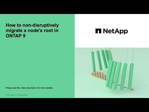 How to non-disruptively migrate a node's root volume onto new disks in ONTAP 9 | NetApp KB