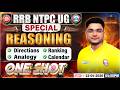 RRB NTPC Undergraduate Reasoning Marathon | RRB NTPC Reasoning Classes One shot | NTPC Reasoning