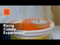 Rising Water With Candle Explained! | Amazing Science Experiments