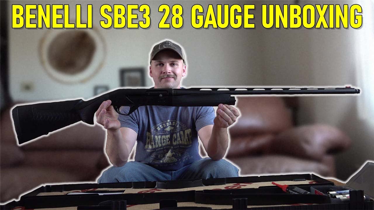 Benelli Super Black Eagle 3 28 Gauge Unboxing YouTube