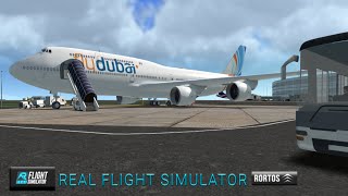 BOEING 747-8I DUBAI TO KENYATTA NAIROBI | REAL FLIGHT SIMATOR |
