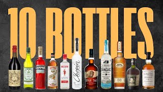 The 10 ESSENTIAL Bottles for Classic Cocktails | Build the Ultimate Home Bar!