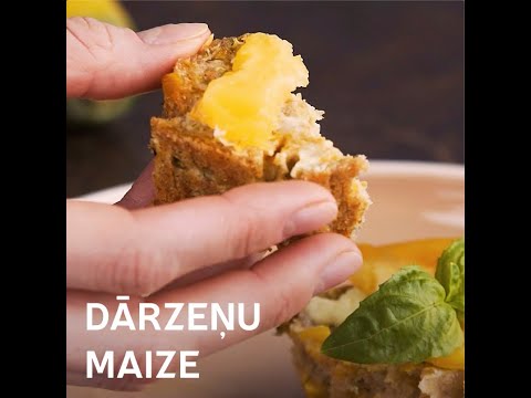 Video: Mandeļu Un Vistas Maize Ar Dārzeņiem