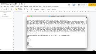 UNIX TOOLS FOR CRUDE TOKENIZATION AND NORMALIZATION CSE 712