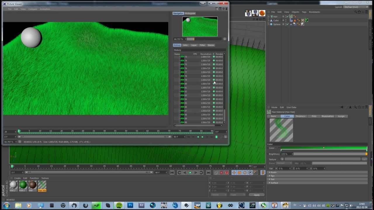 Grass in Cinema 4D Cinema 4D Tutorial 7 YouTube