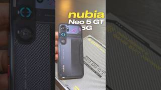 nubia Neo 5 GT 5G Unboxing (ASMR) + Accessory Box with Magnetic Case, GT Cable, nubia GT Buds