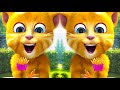 Talking Ginger Cat Eating