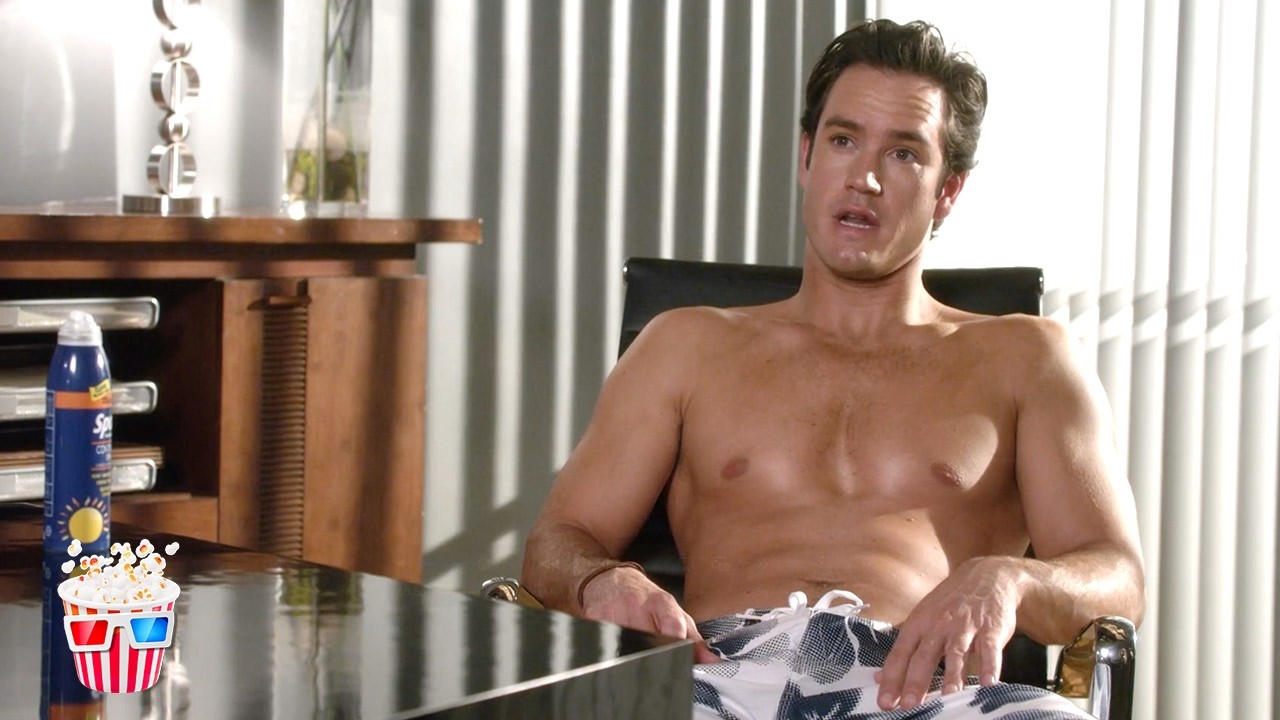Mark-Paul Gosselaar Goes Shirtless in the Office | Franklin & Bash S1E3
