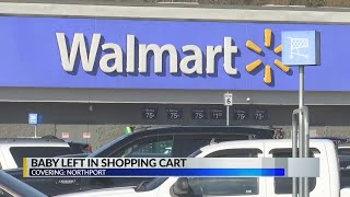 2 women arrested after 4-month-old baby was found alone in a Walmart shopping cart in Northport