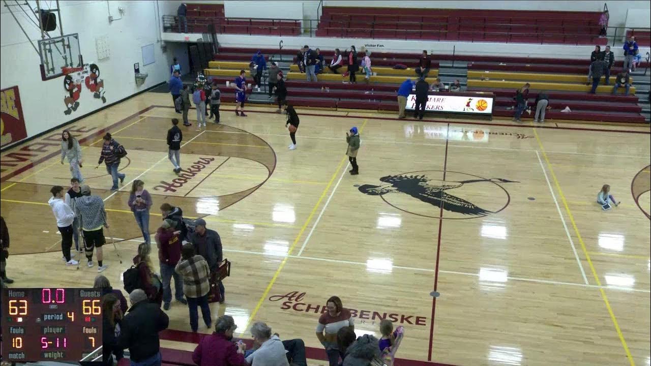 Kenmare High School vs. Dunseith Dragons Varsity Mens' Basketball YouTube