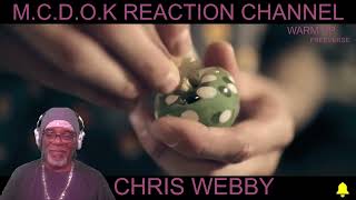 CHRIS WEBBY - WARM UP 'FREEVERSE' (VIDEO REACTION) HE BE ON POINT LYRICALLY CONNECTING THEM WORDS