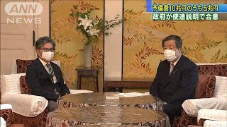 10兆円の予備費“5兆円分の使途”事前説明で合意(20/06/05)