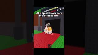 All new brainrots from Steal a Brainrot latest update #roblox #stealabrainrot #stealabrai̇nrot #