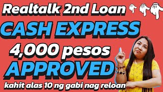 🤑4,000 approved agad 2nd loan✅CashExpress Honest Review💸No Loan Deduction #utangislife