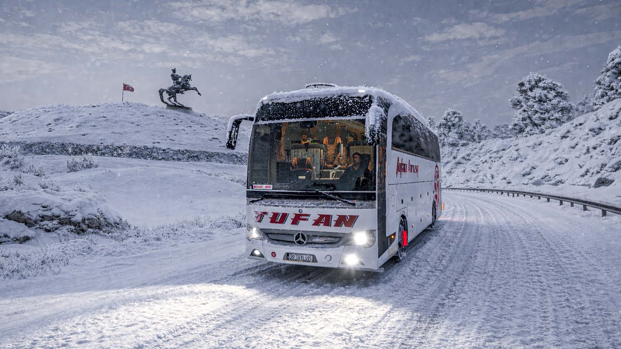 Ets 2 - 1.57 Türkiye Haritası | Travego 15 SHD 2015 | Kelkit - Rize  Seferi 