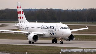 Munich Airport Plane Spotting: 2x Airbus A320 Departures Up Close!