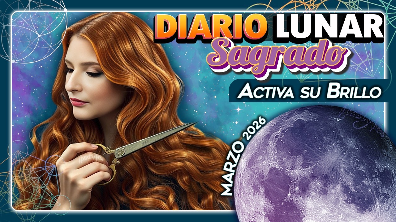 MARZO: Corta tu Cabello con Energía LUNAR para Activar el Brillo del Cabello (2026)