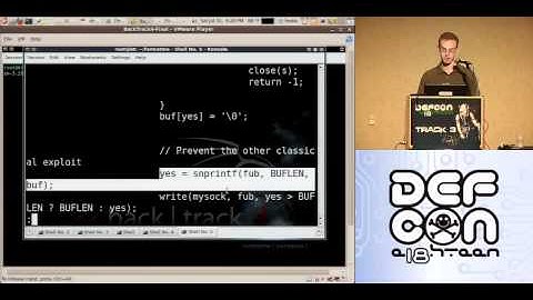 DEFCON 18: Advanced Format String Attacks 2/3