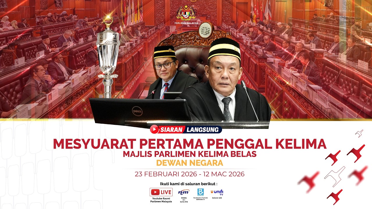 LANGSUNG: Persidangan Dewan Negara | Mesyuarat Pertama Penggal Kelima | 05 Mac 2026