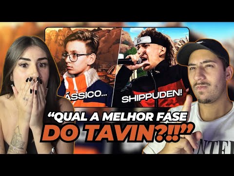 O CARA É BOM DESDE MENOR! SLC!! | TAVIN, o NARUTO das BATALHAS DE RIMA!! 🍥 | REACT