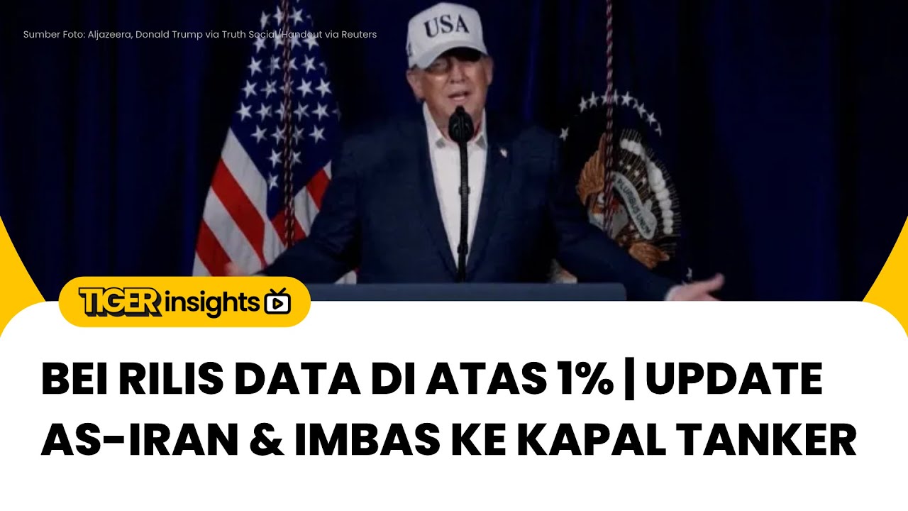 LIVE! BEI Rilis Data di Atas 1%, Efek Pasar? Update AS-Iran & Imbas ke Kapal Tanker | TIGER INSIGHTS