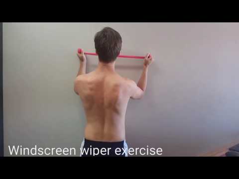 Windscreen Wiper & Y Scapular Exercises  - Presented by Pivotal Motion Physiotherapy