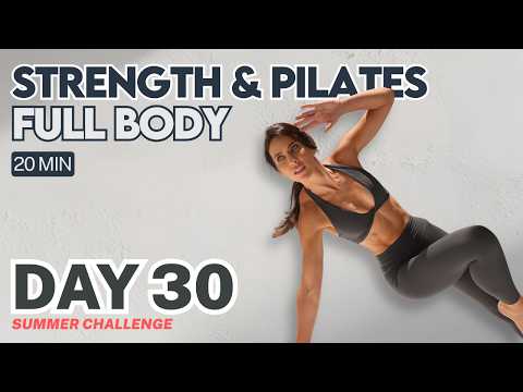 Day 30 | The Ultimate 20 Min Pilates Sculpt for Summer with Lilly Sabri | Free Summer Challenge