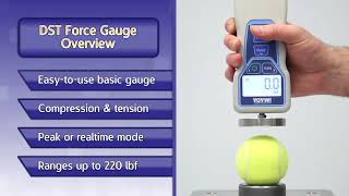 Imada DST/DSV Series Force Gauge Introduction