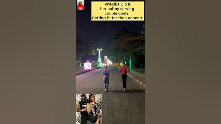 Priscilla Ojo &  her hubby Juma Jux serving couple goals. Getting fit ahead of their concert . Awww