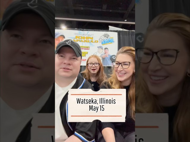 John Caparulo is coming to the Watseka Theatre in #WatsekaIL May 15th!