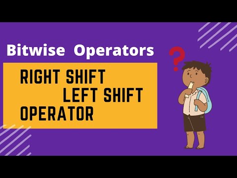 Right Shift and Left Shift Bitwise Operators || #bits #interview # ...