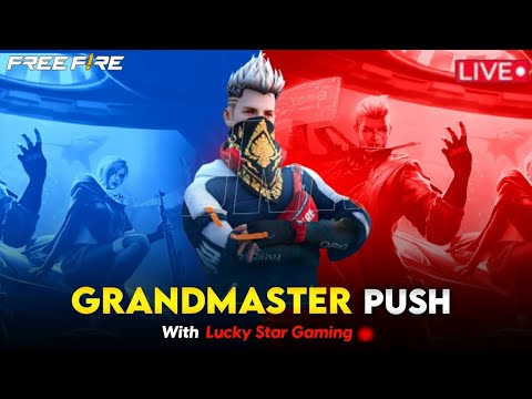 Grand Master Rank Push Live - Free Fire Telugu - Lucky Star live #LSG # ...