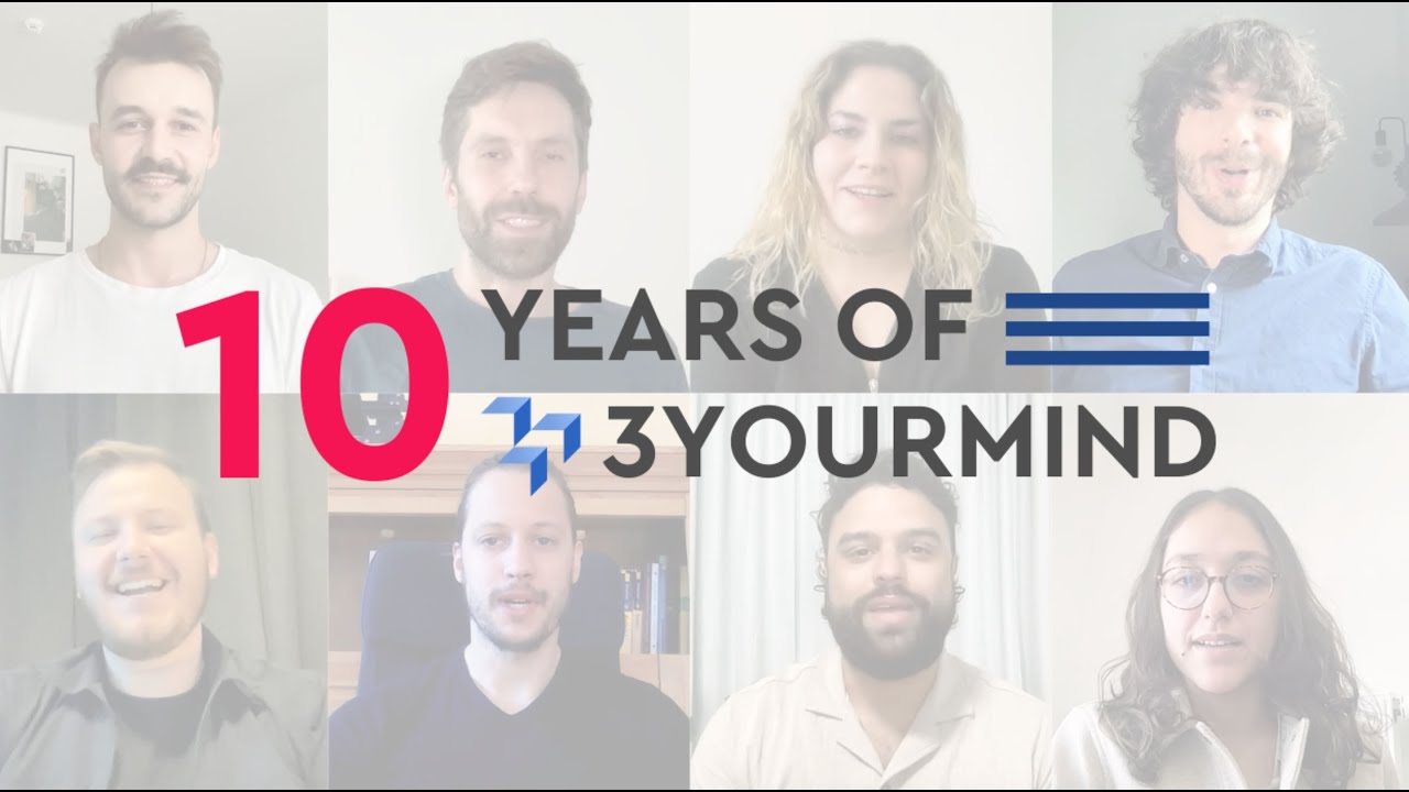 Celebrating 10 Years of 3YOURMIND!